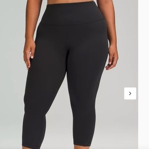 lululemon Align™ High-Rise Crop 21" Black Capri